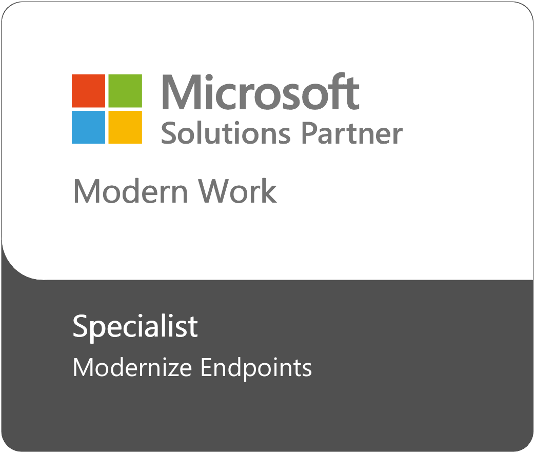 Microsoft Specialisation Modernize Endpoints